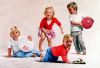 Portretopdracht van vier neefjes en nichtjes. Kinderportretten geschilderd in olieverf